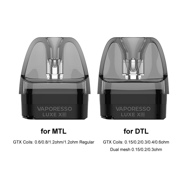 Vaporesso LUXE XR Max 2 Replacement Empty Pod Cartridge for LUXE X / LUXE XR Max / LUXE X PRO / LUXE X2 / LUXE XR Max 2 Kit 5ml (2pcs/pack) Cheap Vaporesso LUXE XR Max 2 Replacement Empty Pod Cartridge for LUXE X / LUXE XR Max / LUXE X PRO / LUXE X2 / LUXE XR Max 2 Kit 5ml (2pcs/pack) Cheap