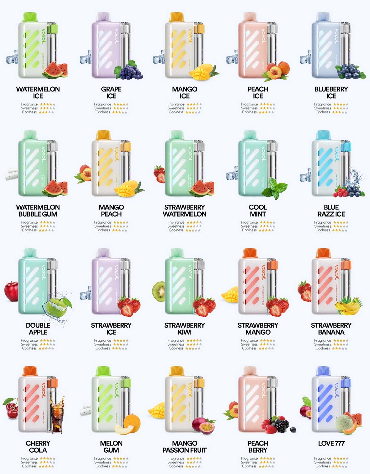 VOZOL Vista 40000 Puffs Rechargeable Disposable Kit 20ml (40K Puffs) online shop | vapormo.com VOZOL Vista 40000 Puffs Rechargeable Disposable Kit 20ml (40K Puffs) online shop | vapormo.com