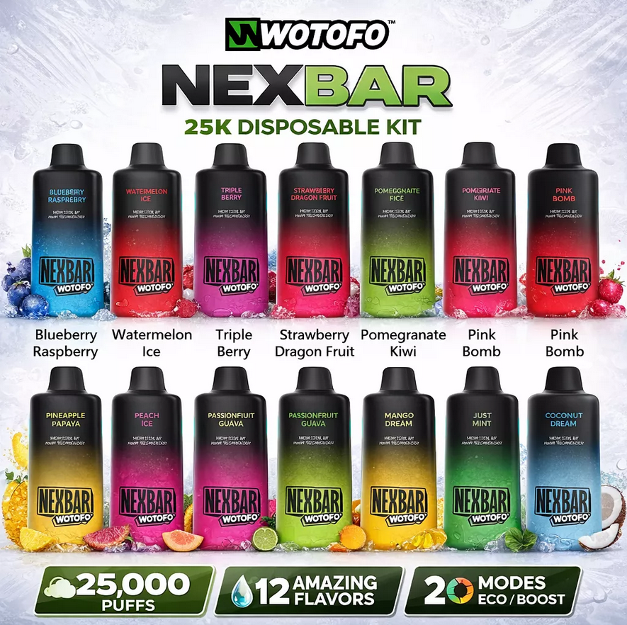 Wotofo Nexbar 25K 25000 Puffs Disposable Kit