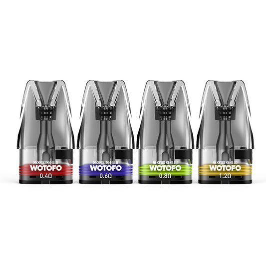Wotofo nexPOD Refillo Replacement Pod Cartridge 3ml (2pcs/pack)