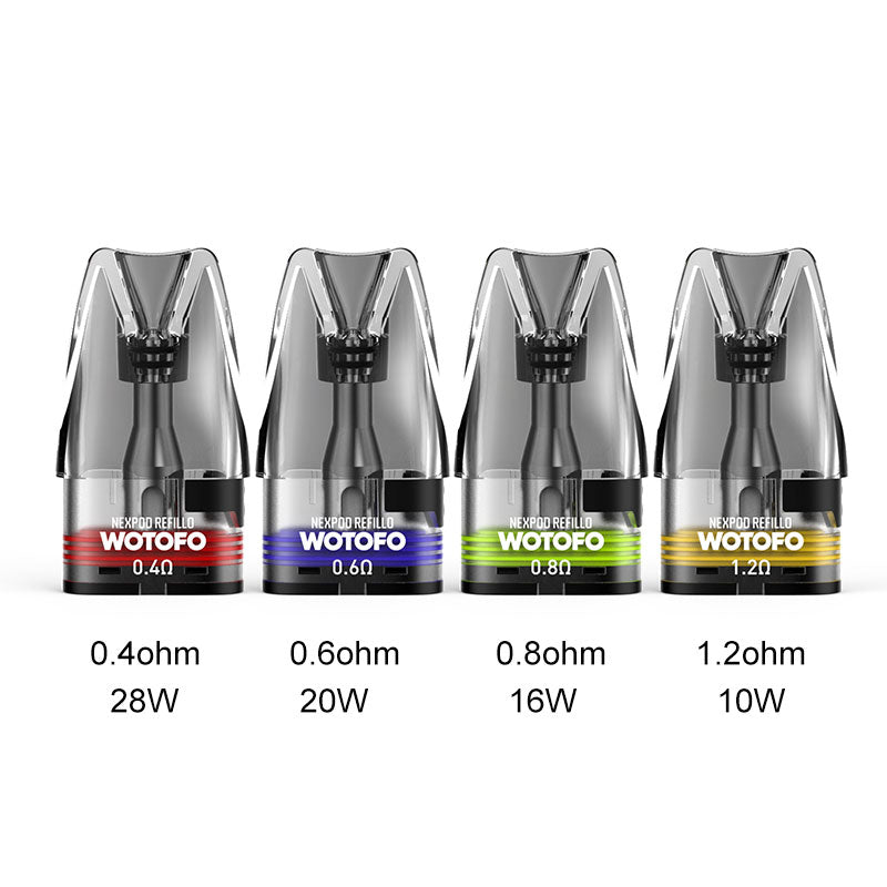 Wotofo nexPOD Refillo Replacement Pod Cartridge 3ml (2pcs/pack)