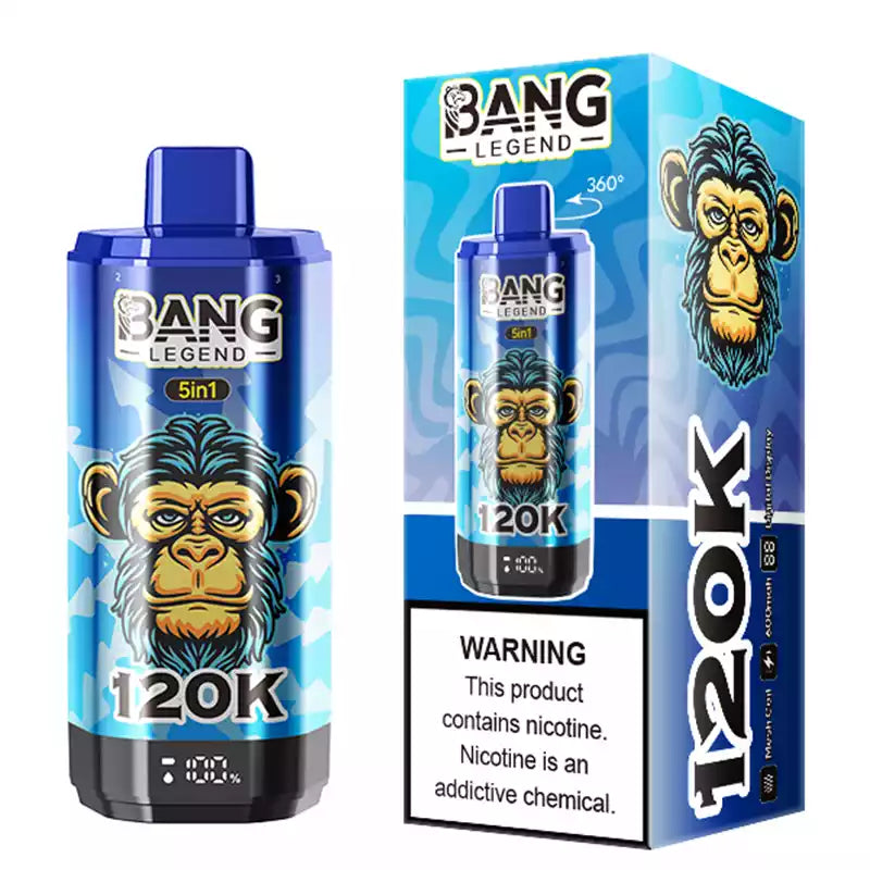 Bang Legend 120000 120K Puffs 5in1 Disposable Vape