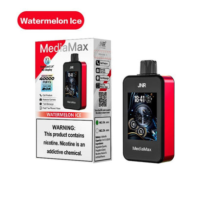 JNR MediaMax 40000 Rechargeable Disposable Vape 21ml