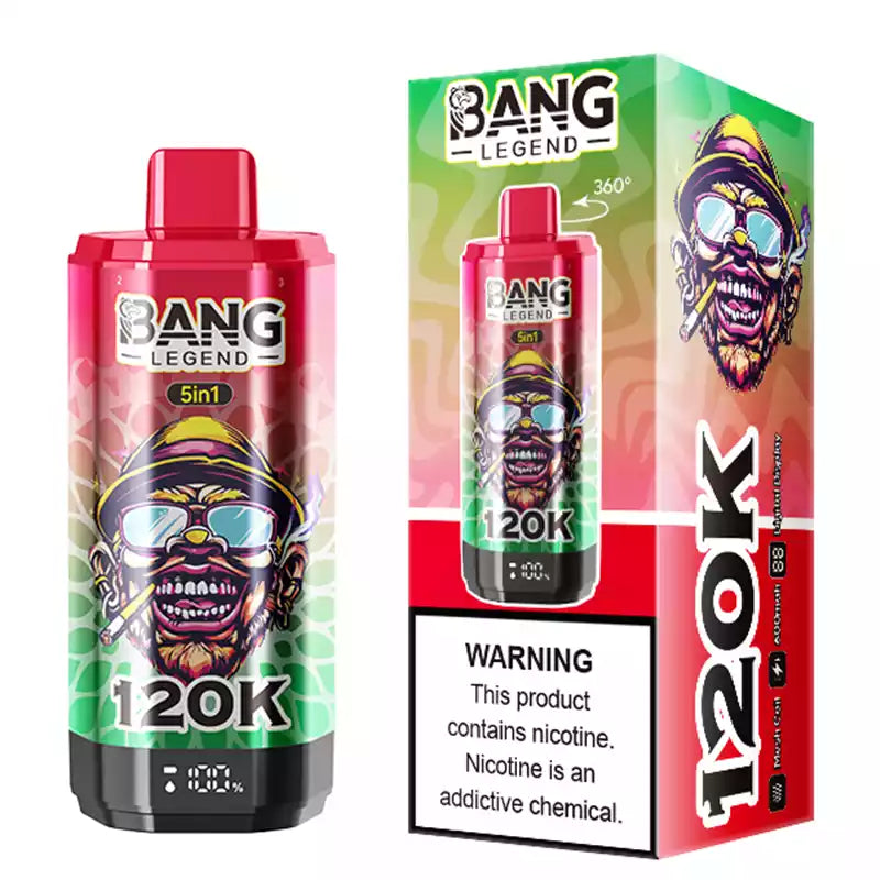 Bang Legend 120000 120K Puffs 5in1 Disposable Vape