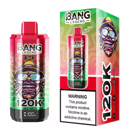 Bang Legend 120000 120K Puffs 5in1 Disposable Vape