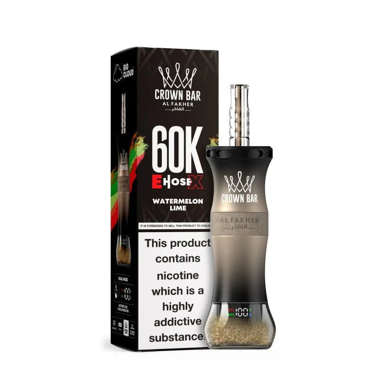 AL Fakher Crown Bar 60K 60000 Puffs E-Hose X Disposable Kit