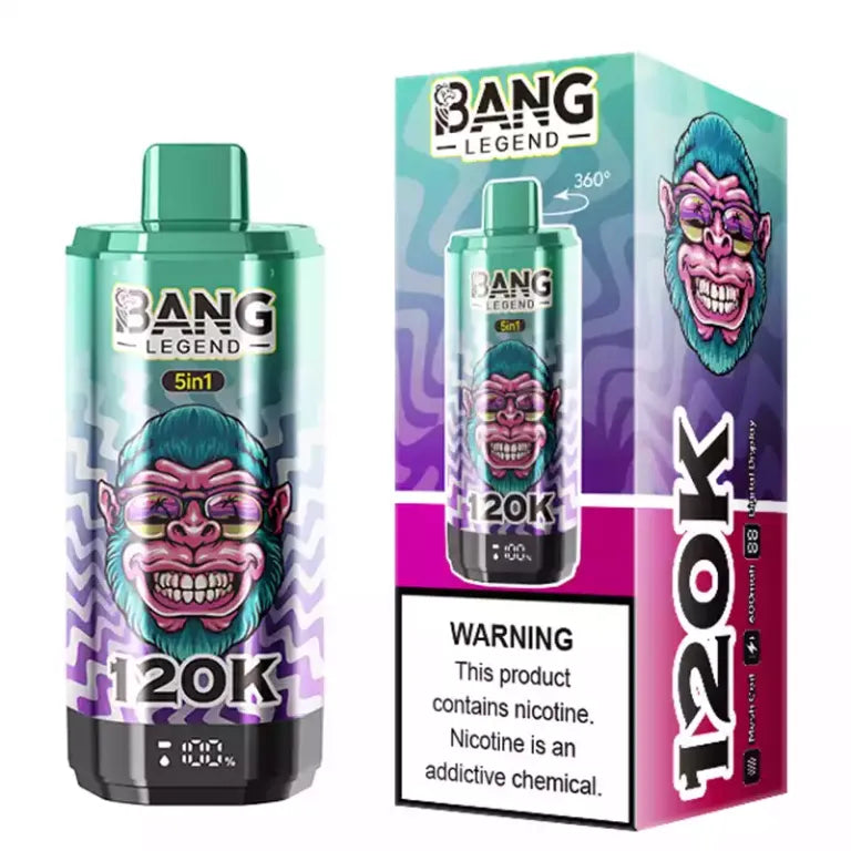 Bang Legend 120000 120K Puffs 5in1 Disposable Vape