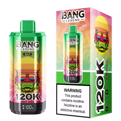 Bang Legend 120000 120K Puffs 5in1 Disposable Vape