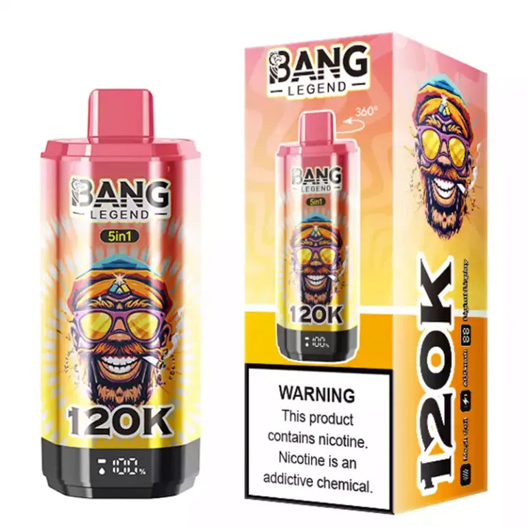 Bang Legend 120000 120K Puffs 5in1 Disposable Vape