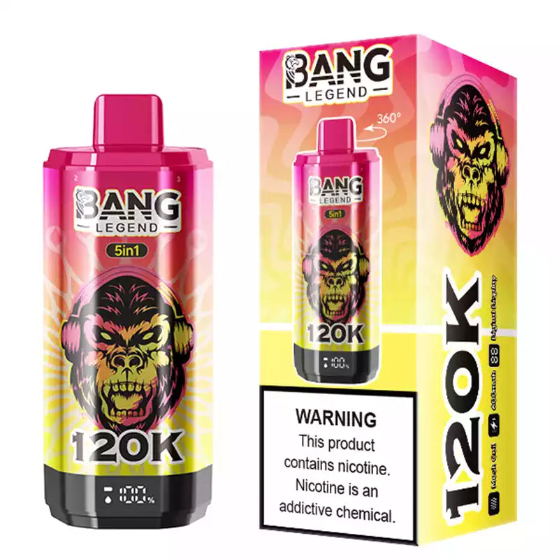 Bang Legend 120000 120K Puffs 5in1 Disposable Vape