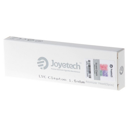 5PCS-PACK Joyetech Cubis Pro LVC Clapton Coil Head 1.5 Ohm MTL