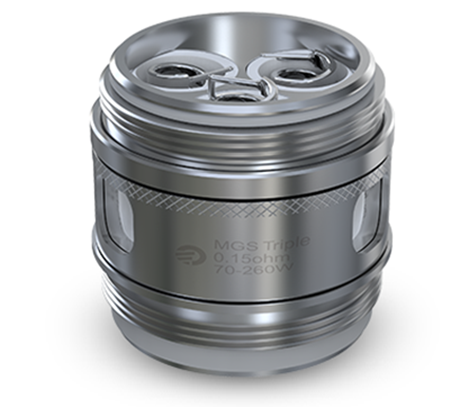 5PCS-PACK Joyetech ORNATE MGS Triple 0.15 Ohm Coil Head (70~260W)