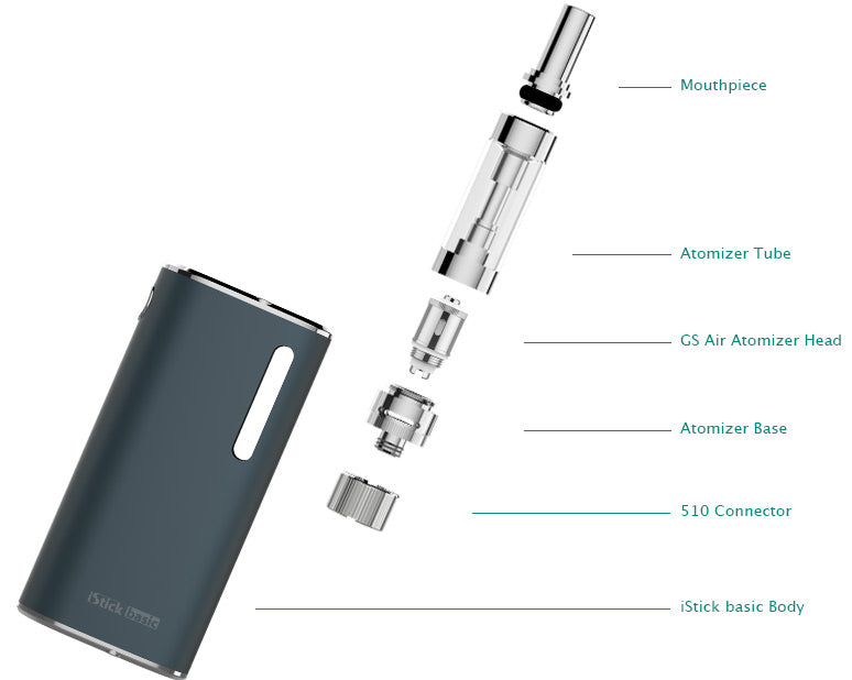 Browse Eleaf iStick Basic 2.0ML/2300mAh Starter Kit with GS Air 2 14mm at the shop online vapormo.com Browse Eleaf iStick Basic 2.0ML/2300mAh Starter Kit with GS Air 2 14mm at the shop online vapormo.com