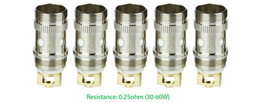 5PCS-PACK Eleaf EC NC Notch Coil Head 0.25 Ohm