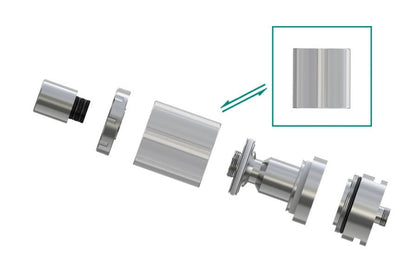 1PC/PACK Eleaf iJust S Replacement Glass Tube 4ML