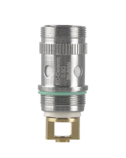 5PCS-PACK Eleaf EC-Ceramic Coil Head 0.5 Ohm