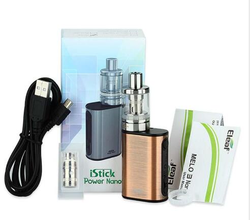 Eleaf iStick 2.0ML-1100mAh Power Nano with Melo 3 Nano Starter Kit