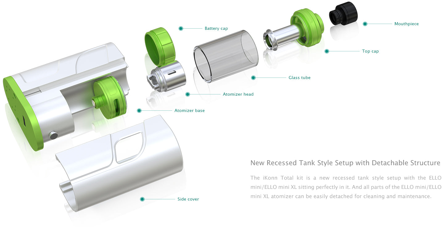 Eleaf iKonn Total Kit with Ello Mini Tank (2ML)