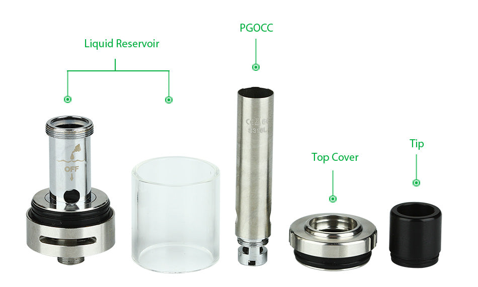 KangerTech KONE 3000mAh Starter Kit with PANGU 3.5ML Tank