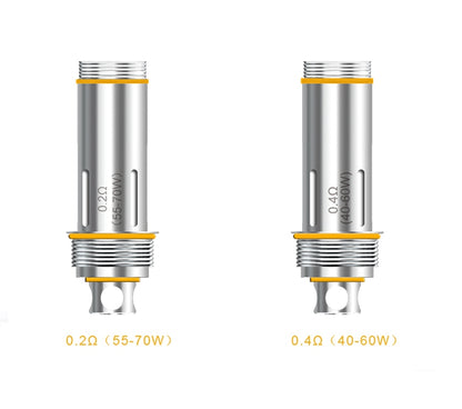 Aspire Cleito Dual Clapton Replacement Coil 0.2 Ohm-0.27 Ohm-0.4 Ohm Head 5PCS-PACK
