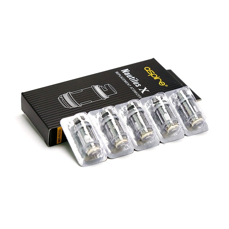 Aspire Nautilus X Replacement Coil 1.5 Ohm-1.8 Ohm Head 5PCS-PACK