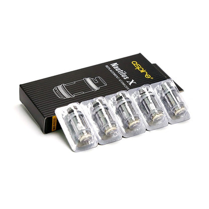 Aspire Nautilus X Replacement Coil 1.5 Ohm-1.8 Ohm Head 5PCS-PACK
