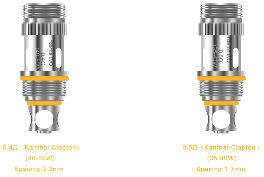 Aspire EVO75 2ML Starter Kit with Atlantis EVO