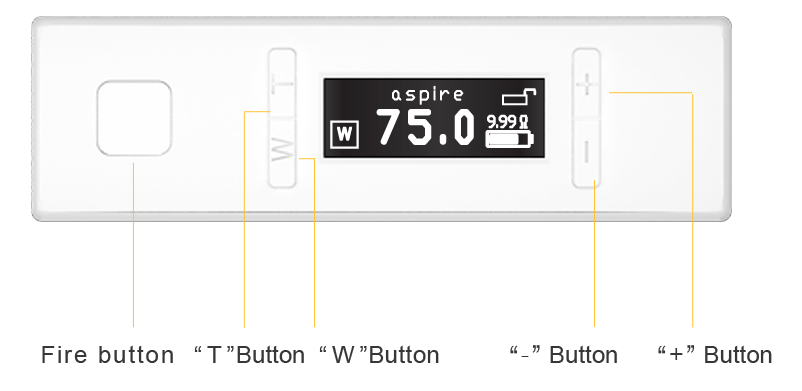 Aspire EVO75 2ML Starter Kit with Atlantis EVO