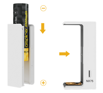 Aspire EVO75 2ML Starter Kit with Atlantis EVO