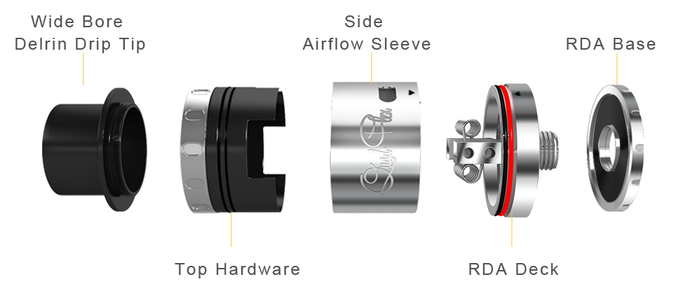 Aspire Quad-Flex Power Pack 4-in-1 Tank Atomizer