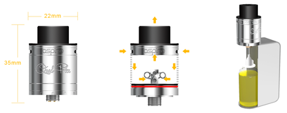 Aspire Quad-Flex Power Pack 4-in-1 Tank Atomizer