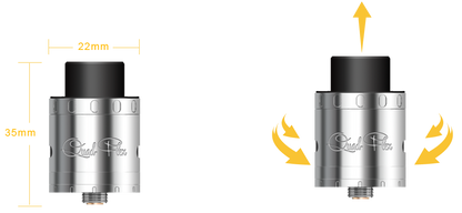 Aspire Quad-Flex 22mm Survival Kit