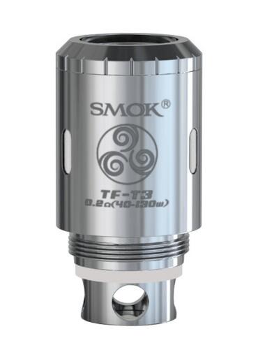 5PCS-PACK SMOK TFV4-TFV4 Mini TF-T3 Triple Sub- Ohm Coil 0.2 Ohm