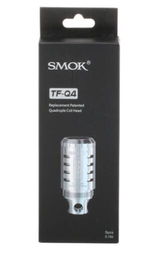 5PCS-PACK SMOK TFV4-TFV4 Mini TF-Q4 Quadruple Sub- Ohm Coil 0.15 Ohm