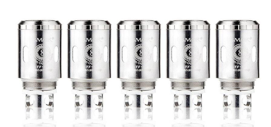 5PCS-PACK SMOK TFV4-TFV4 Mini TF-T8 Clapton Octuple Coil 0.16 Ohm