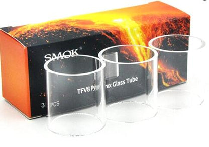 3PCS-PACK SMOK TFV8 Replacement Pyrex Glass Tube