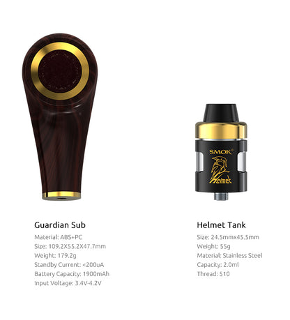 SMOK Guardian 2.0ML-1900mAh Sub Kit