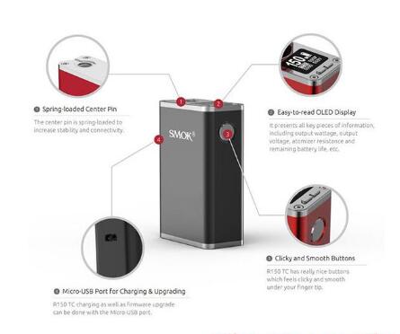 SMOK MICRO ONE 150 4.0ML-1900mAh Starter Kit