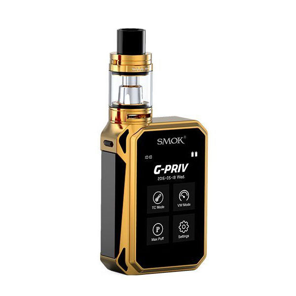 SMOK G-PRIV 220w Touch Screen 5.0ML Starter Kit With TFV8 Big Baby