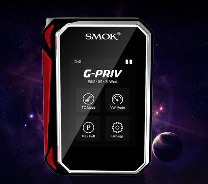 SMOK G-PRIV 220w Touch Screen 5.0ML Starter Kit With TFV8 Big Baby