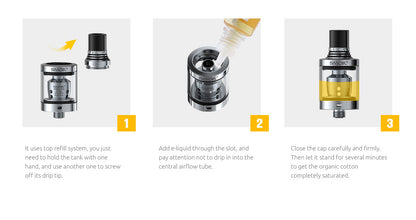 SMOK Spirals 22mm Tank Atomizer 2.0ML
