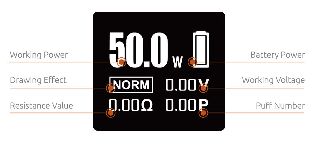 SMOK H-PRIV Mini 1650mAh Starter Kit with Brit Beast 3.5ML Tank