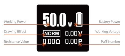 SMOK H-PRIV Mini 1650mAh Starter Kit with Brit Beast 3.5ML Tank