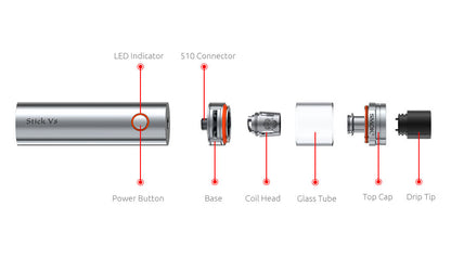SMOK STICK V8 5.0ML Starter Kit with 3000mAh TFV8 Big Baby Tank
