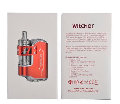 Rofvape Witcher Box Mod Starter Kit with Witcher 5.5ML Tank