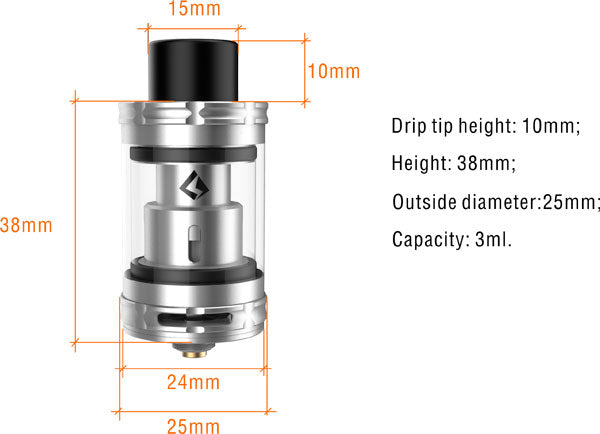 Geekvape illusion Sub- Ohm 4.5ML Tank
