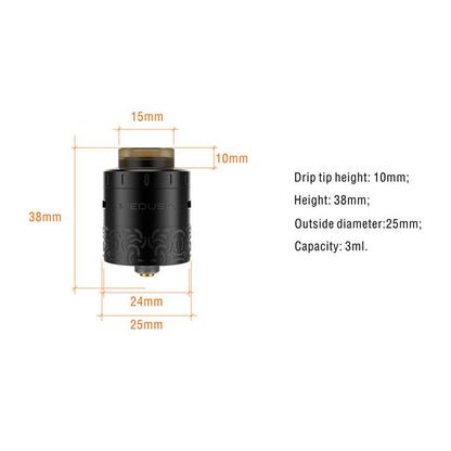 GeekVape Medusa RDTA 3ML Tank Atomizer