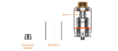 Geekvape Ammit Dual Coil RTA Tank Atomizer 3-6ML