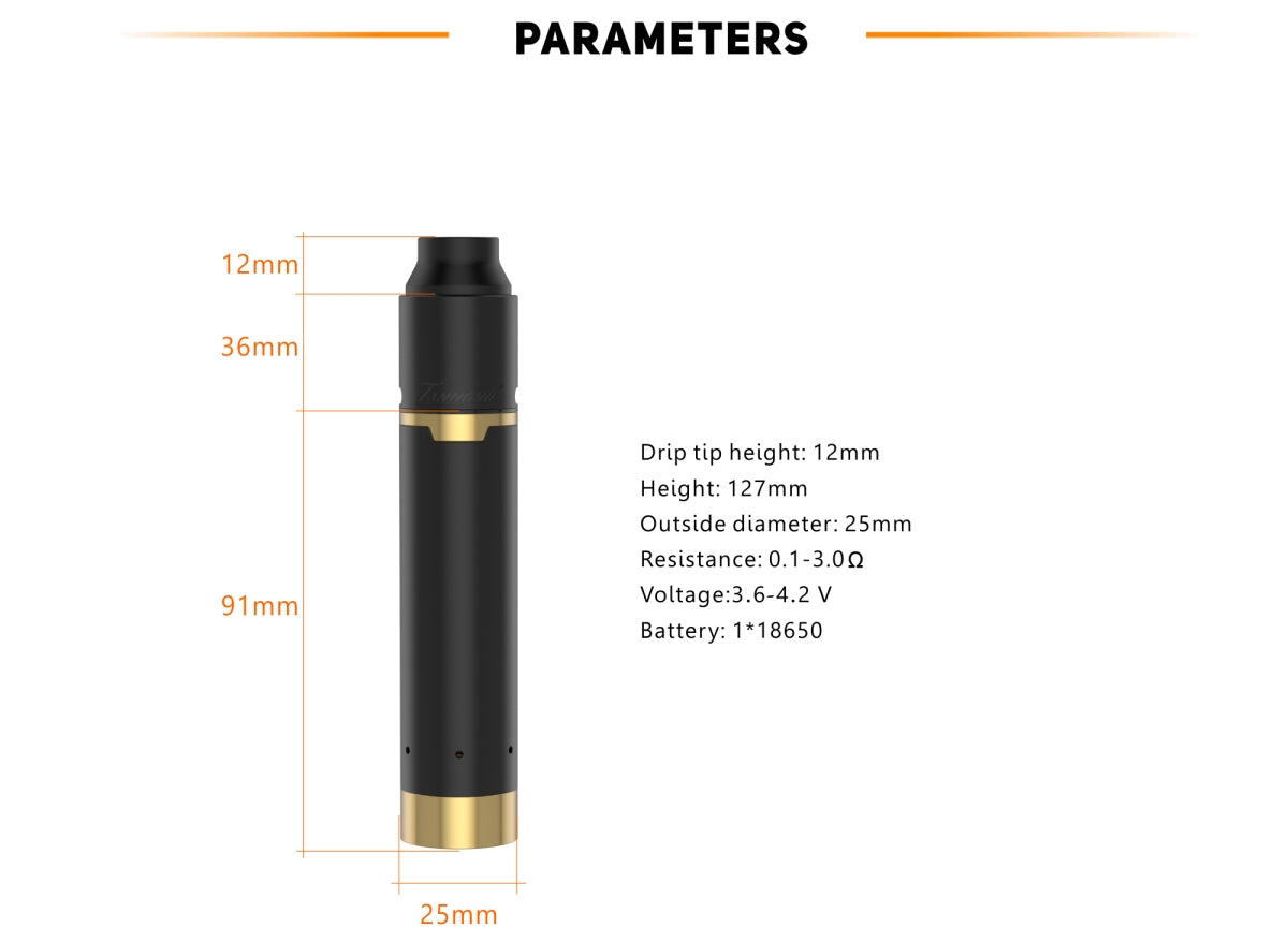Geekvape Tsunami Mech Kit with Tsunami Pro RDA