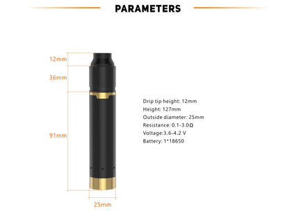 Geekvape Tsunami Mech Kit with Tsunami Pro RDA